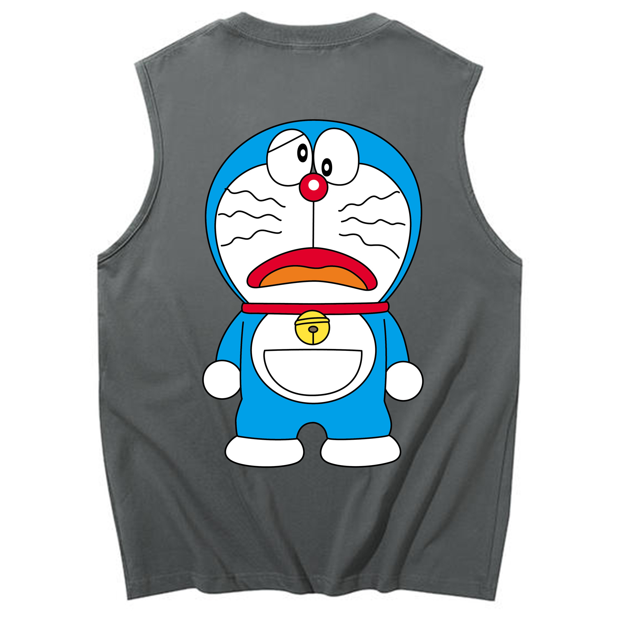 （画像用） ドラえもん Doraemon コットン100％タンクトップ（背面プリント）